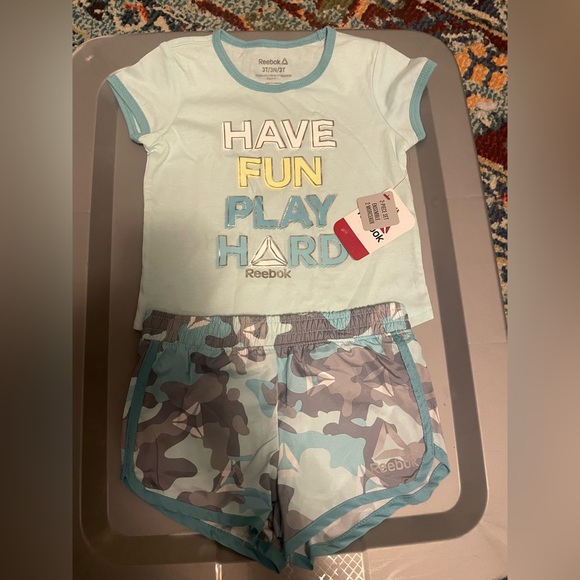 Reebok Toddler Aqua Tee - Picture 1 of 5